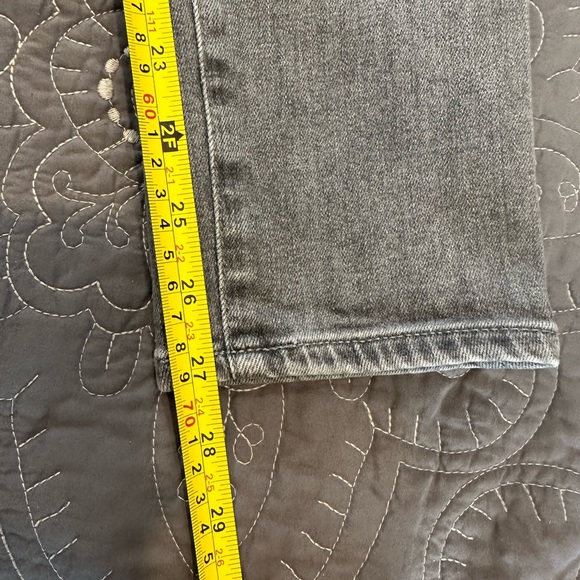 AG Adriano Goldschmied Gray Wash Super Skinny Ankle Size 28R - Picture 10 of 12
